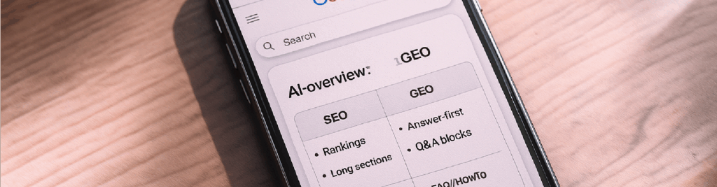 GEO Generative Engine Optimization uitleg voor studenten